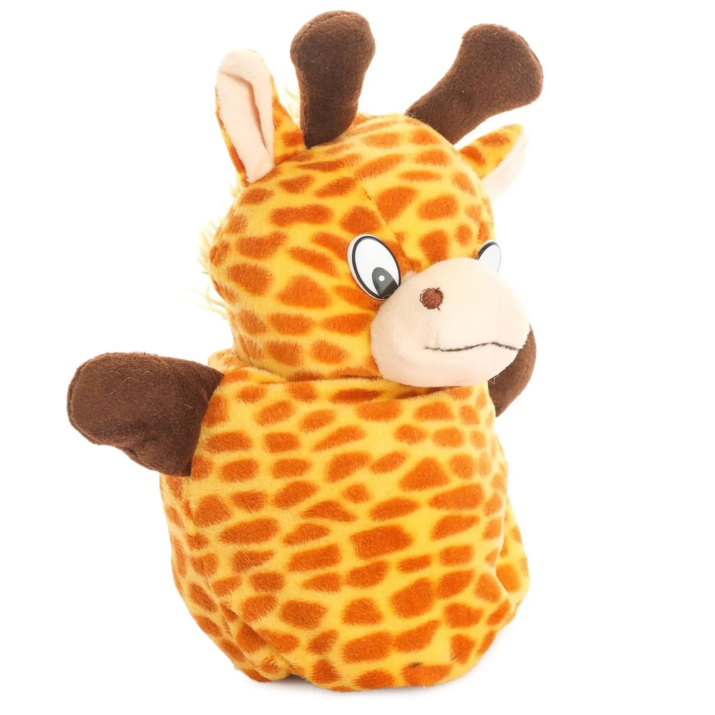 HILIFE Reversible Giraffe Plus Cat Soft Toy – Flip O Plush, 20 cm (HL-1006) - Naivri