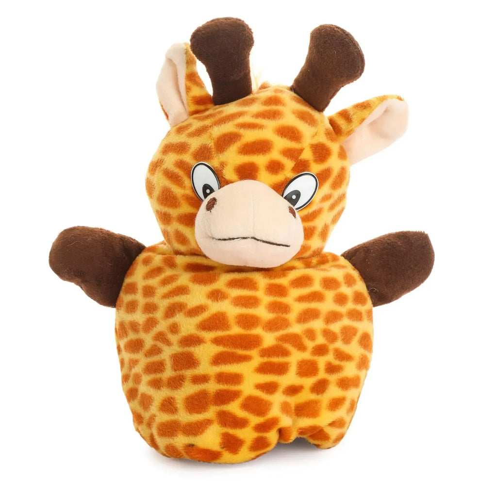 HILIFE Reversible Giraffe Plus Cat Soft Toy – Flip O Plush, 20 cm (HL-1006) - Naivri