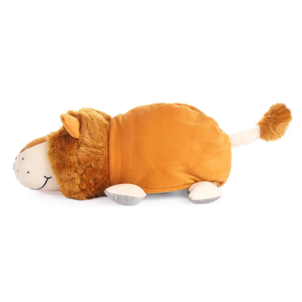 HILIFE Reversible Lion & Elephant Soft Toy – Flip O Plush, 30 cm (1103) - Naivri