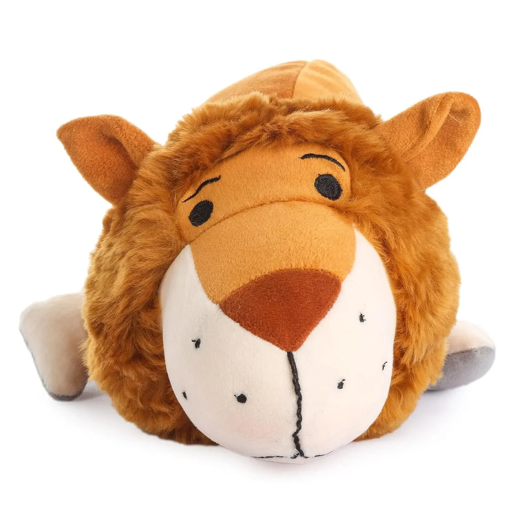 HILIFE Reversible Lion & Elephant Soft Toy – Flip O Plush, 30 cm (1103) - Naivri