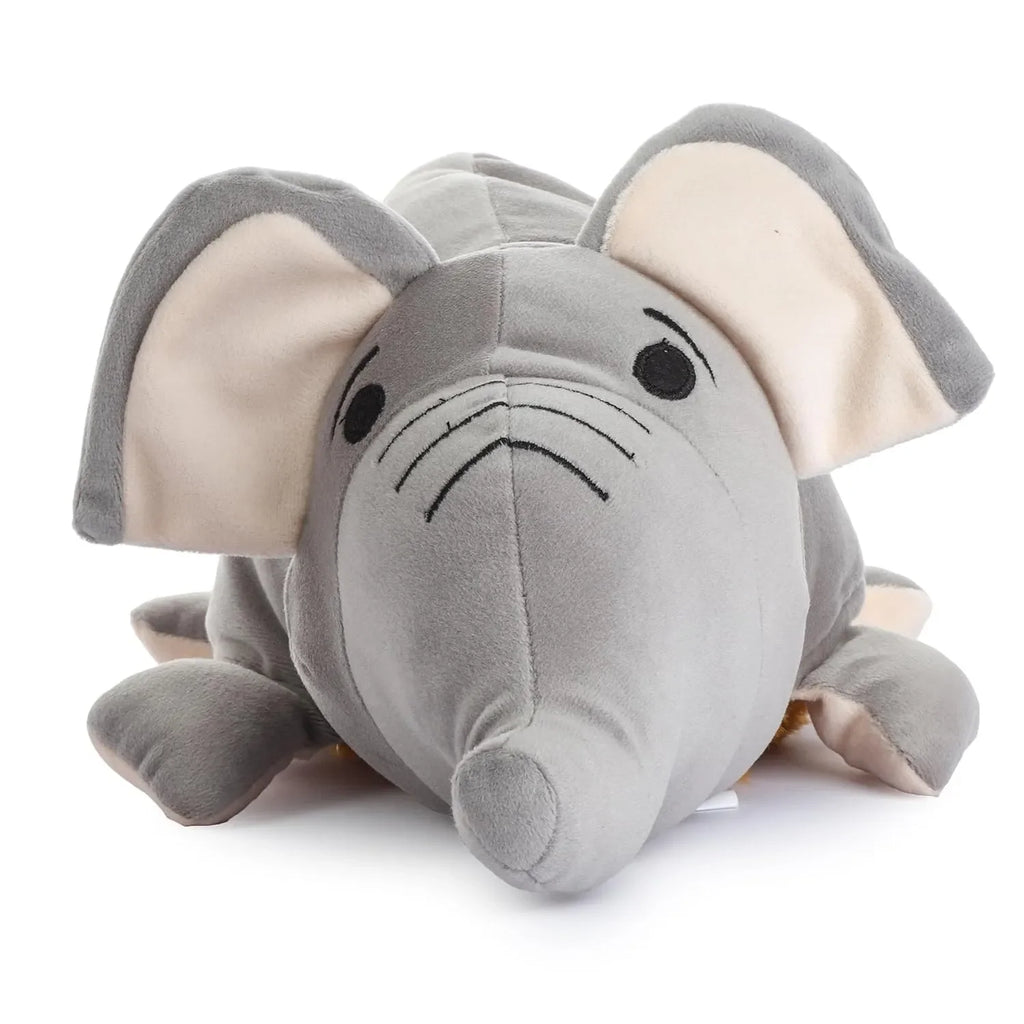 HILIFE Reversible Lion & Elephant Soft Toy – Flip O Plush, 30 cm (1103) - Naivri