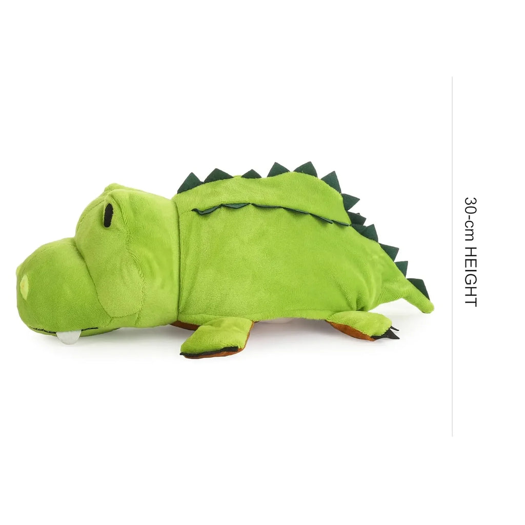 HILIFE Reversible Monkey & Croco Soft Toy – Flip O Plush, 30 cm (1101) - Naivri