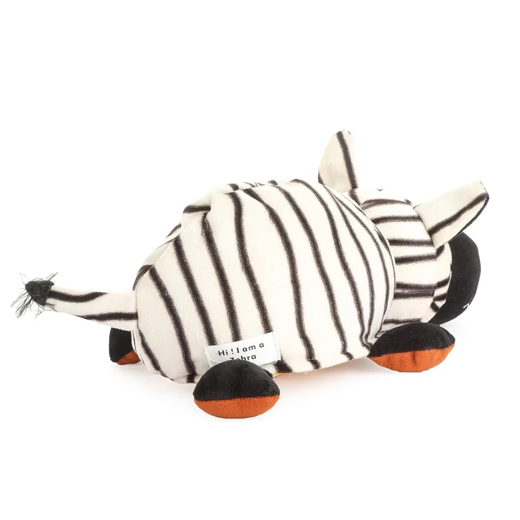 HILIFE Reversible Soft Toy 30 Cm Zebra & Giraffe – Flip O Plush (1104) - Naivri