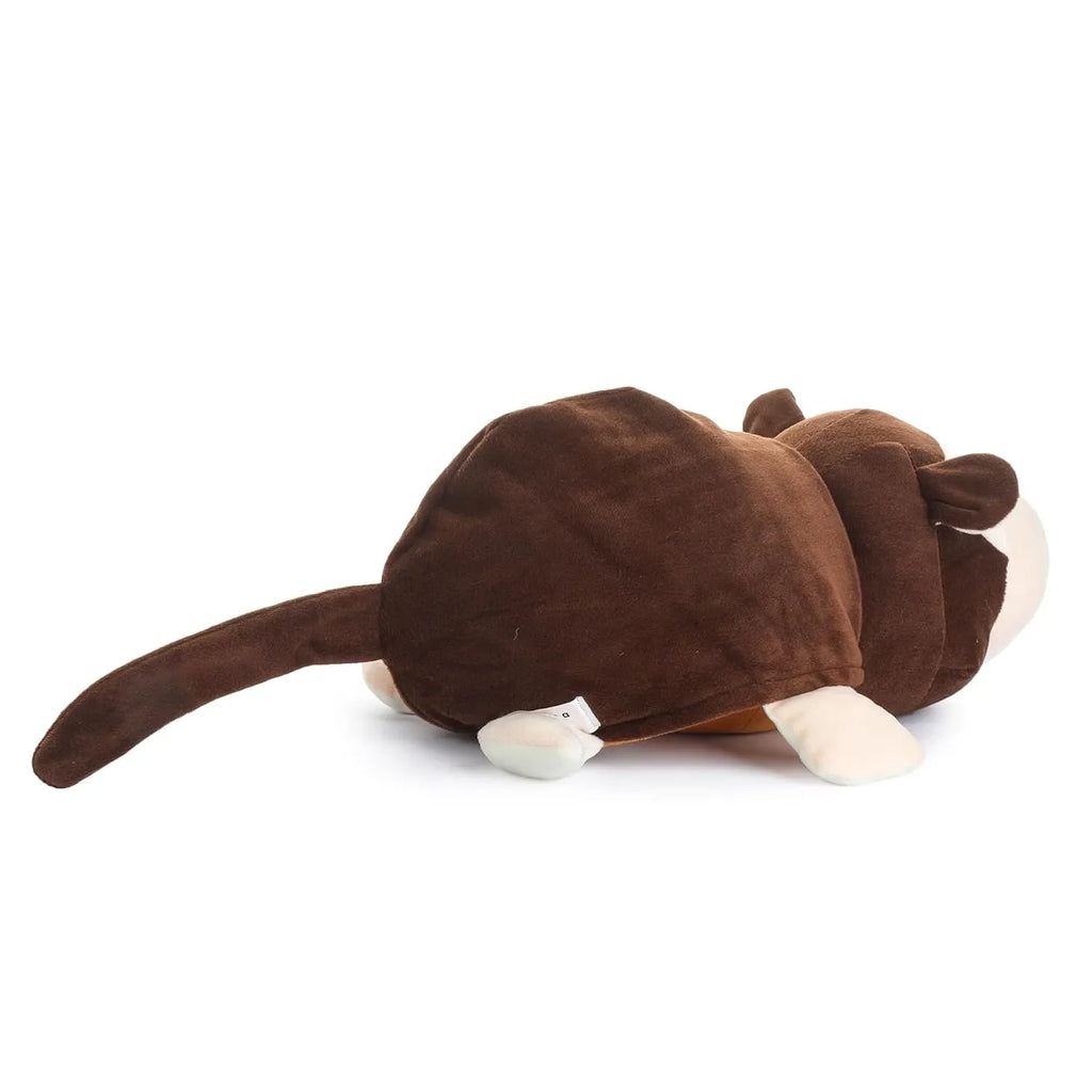 HILIFE Reversible Soft Toy 40 Cm Dog & Monkey (HL-1204) – Flip Between Fun and Friendship! - Naivri