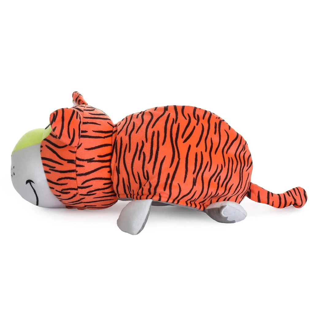 HILIFE Reversible Soft Toy 40 Cm Elephant & Tiger (HL-1201) – Flip, Cuddle & Imagine! - Naivri