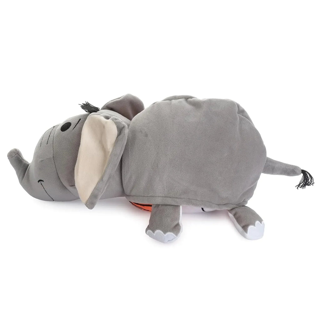 HILIFE Reversible Soft Toy 40 Cm Elephant & Tiger (HL-1201) – Flip, Cuddle & Imagine! - Naivri