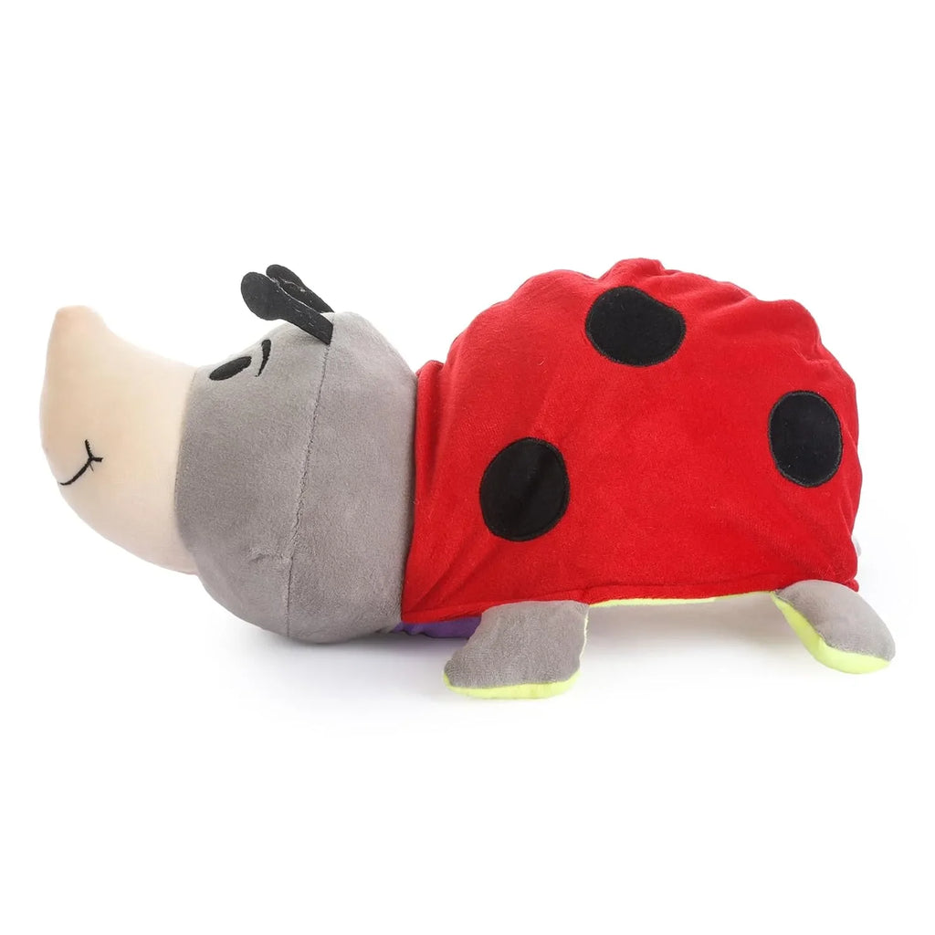 HILIFE Reversible Soft Toy 40 Cm Ladybug & Caterpillar (HL-1203) – Flip the Fun, Twice the Cuteness! - Naivri