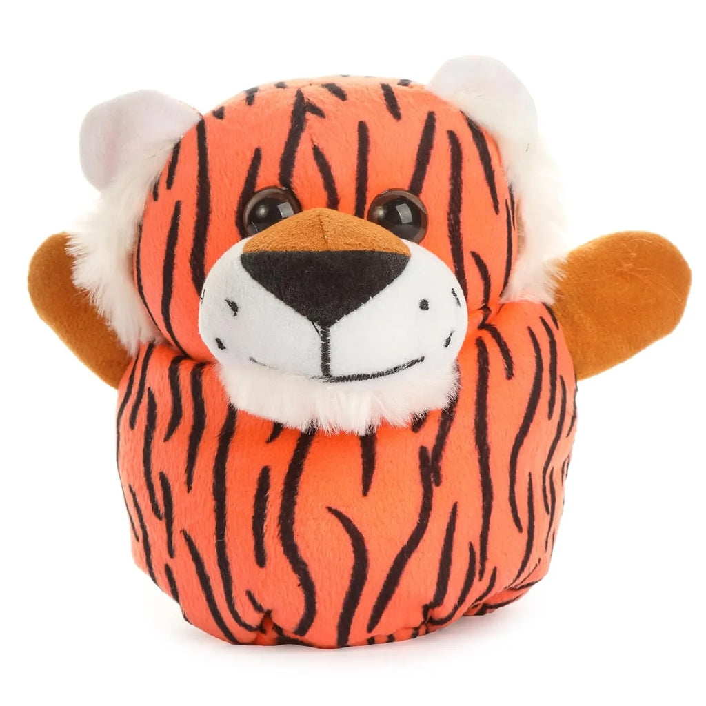 HILIFE Reversible Tiger Plus Monkey Soft Toy – Flip O Plush, 20 cm (HL-1001) - Naivri