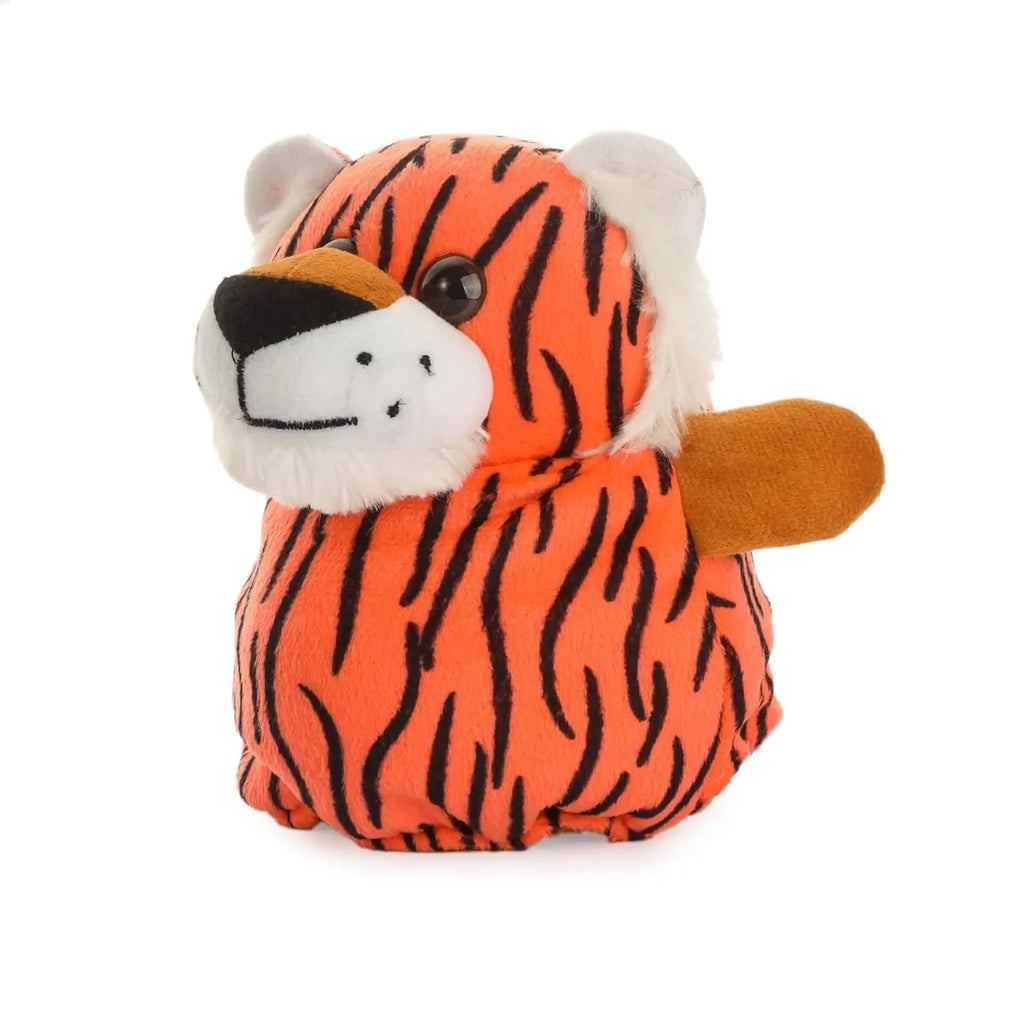 HILIFE Reversible Tiger Plus Monkey Soft Toy – Flip O Plush, 20 cm (HL-1001) - Naivri