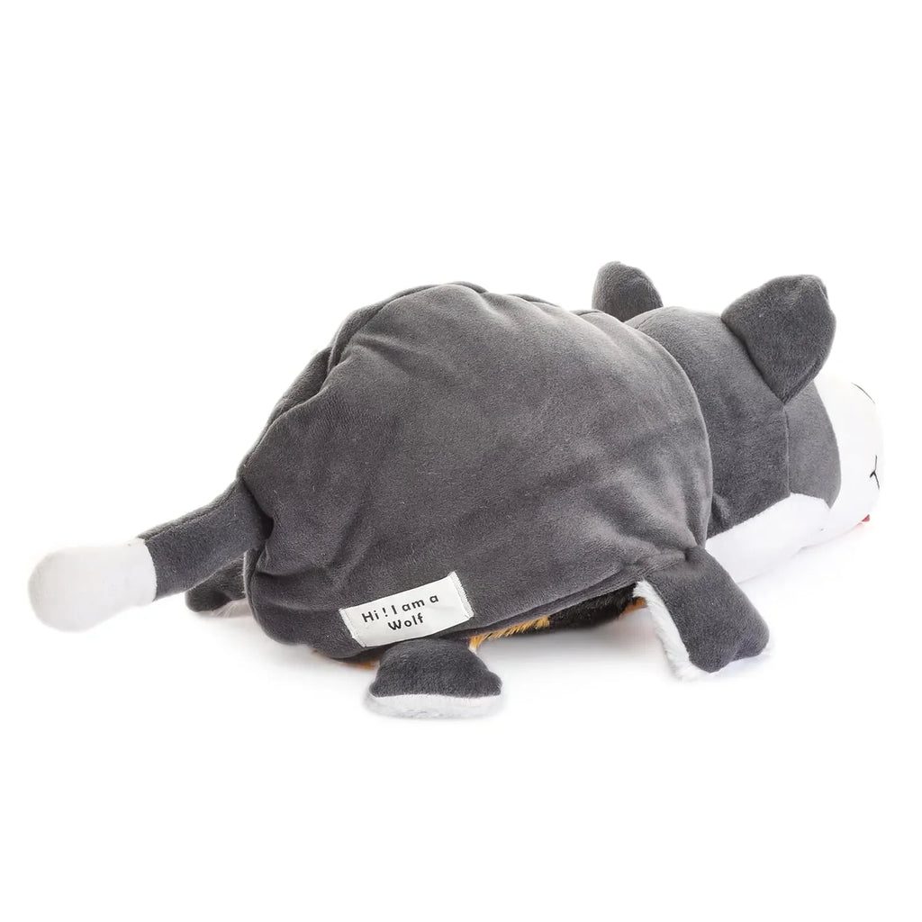 HILIFE Reversible Wolf & Cat Soft Toy – Flip O Plush, 30 cm (1102) - Naivri