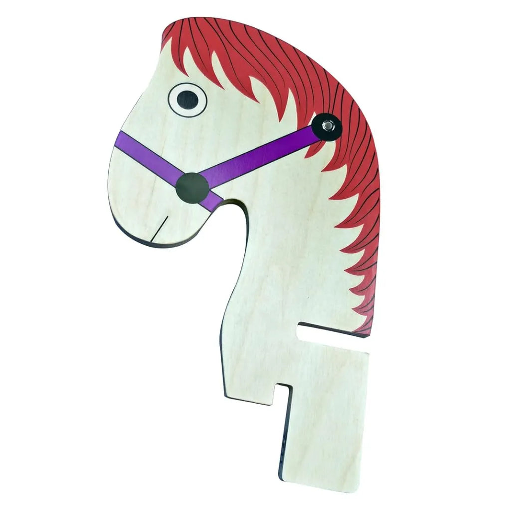 HILIFE Wooden Rocking Horse for Kids – Sturdy Balance Toy with Backrest and Safety Guard – Promotes Motor Skill Development – Child-Safe Rocker for Babies, Infants & Toddlers - Naivri
