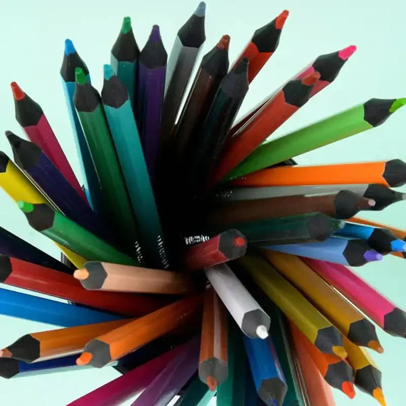 Himic Games Series Barrel Colour Pencils Set – Bright & Break-Resistant / 3+ Years - Naivri