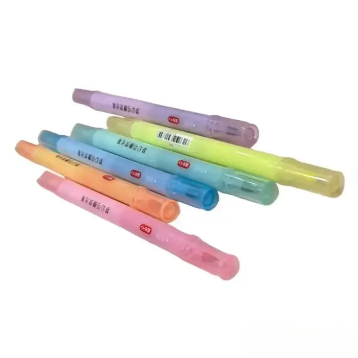 Himic Pastel Erasable Double-Ended Highlighters – 3+ Years - Naivri