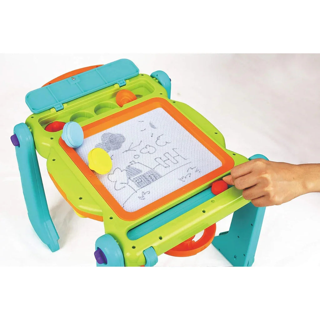 HOLA Convertible Baby Activity Table Walker – 2107 Multifunctional Learning & Walking Aid - Naivri