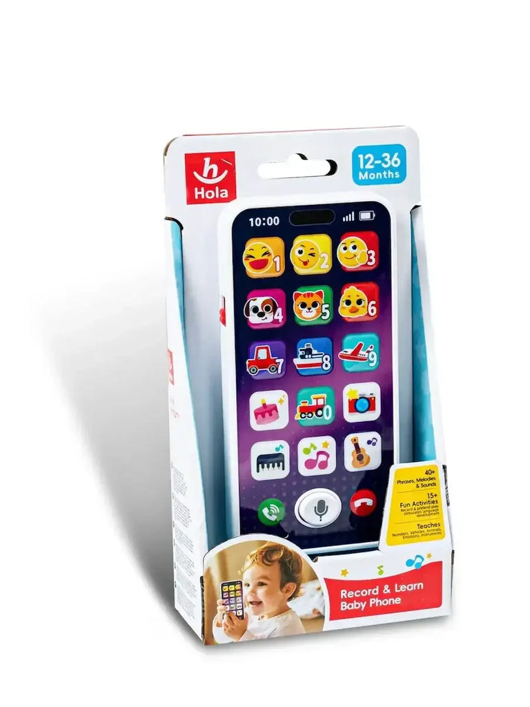 Hola HE8966 Baby Smart Recording Phone – Interactive Educational Toy for Toddlers - Naivri