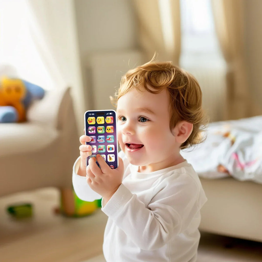 Hola HE8966 Baby Smart Recording Phone – Interactive Educational Toy for Toddlers - Naivri