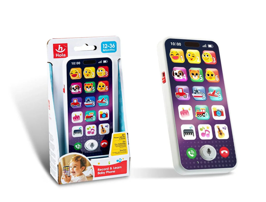 Hola HE8966 Baby Smart Recording Phone – Interactive Educational Toy for Toddlers - Naivri