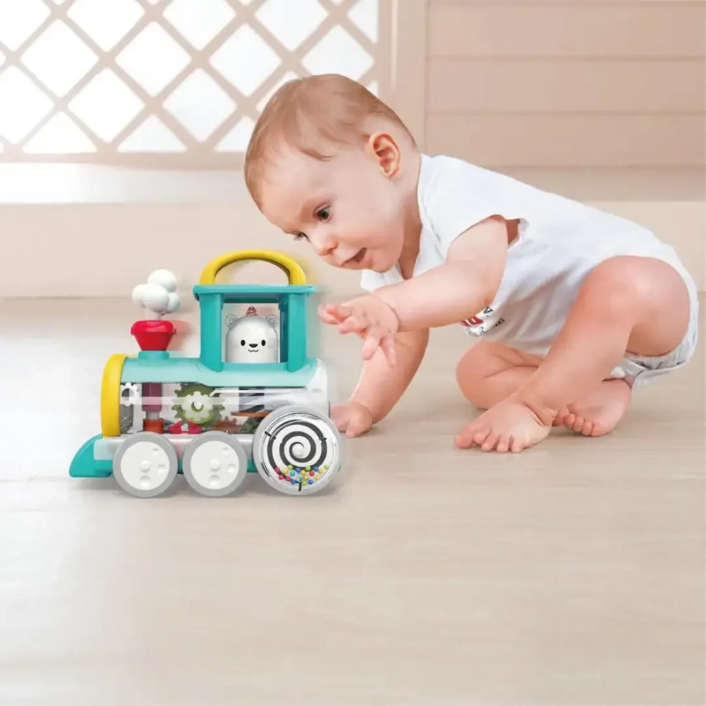 Hola Toddler Pull Along Train – Interactive STEAM Play for 6M+ - Naivri