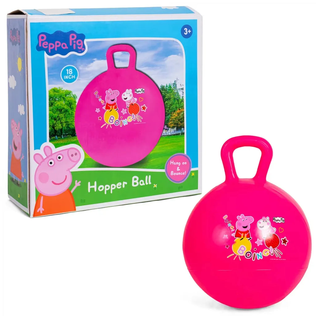 Hopper Ball Peppa Pig Pink 18 Inch - Naivri