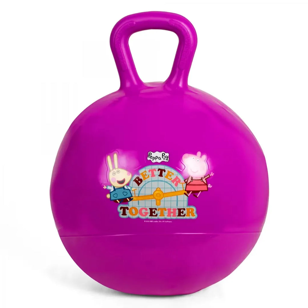 Hopper Ball Peppa Pig Purple 18 Inch - Naivri