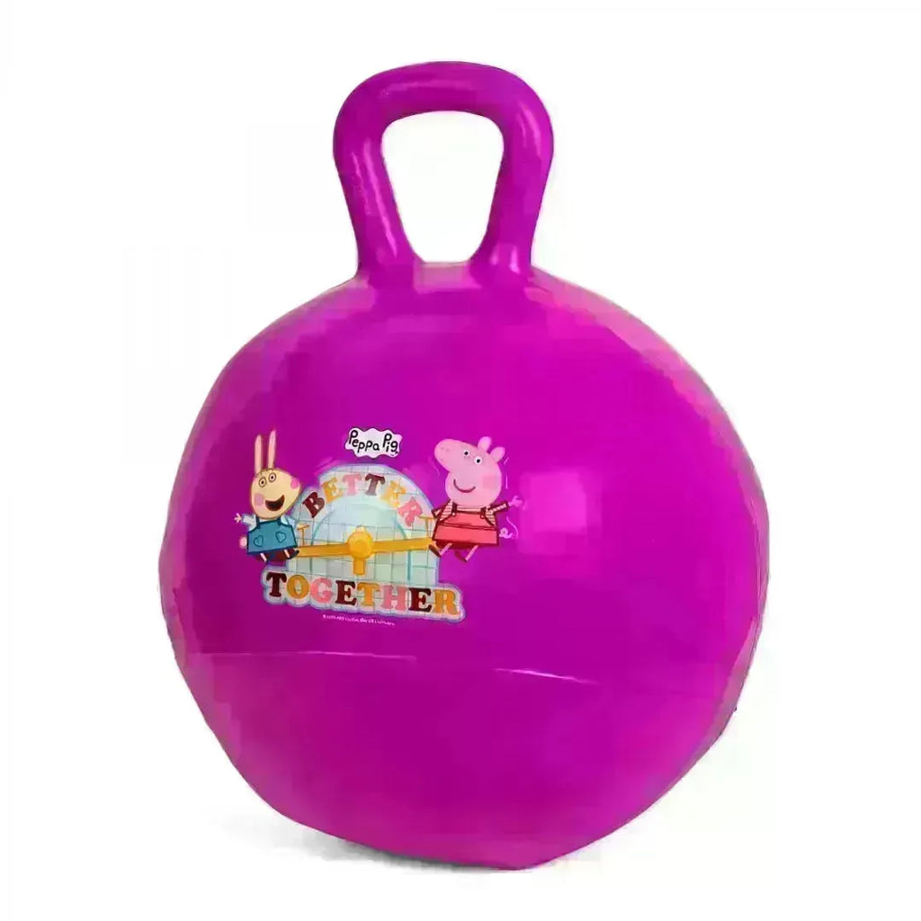 Hopper Ball Peppa Pig Purple 18 Inch - Naivri