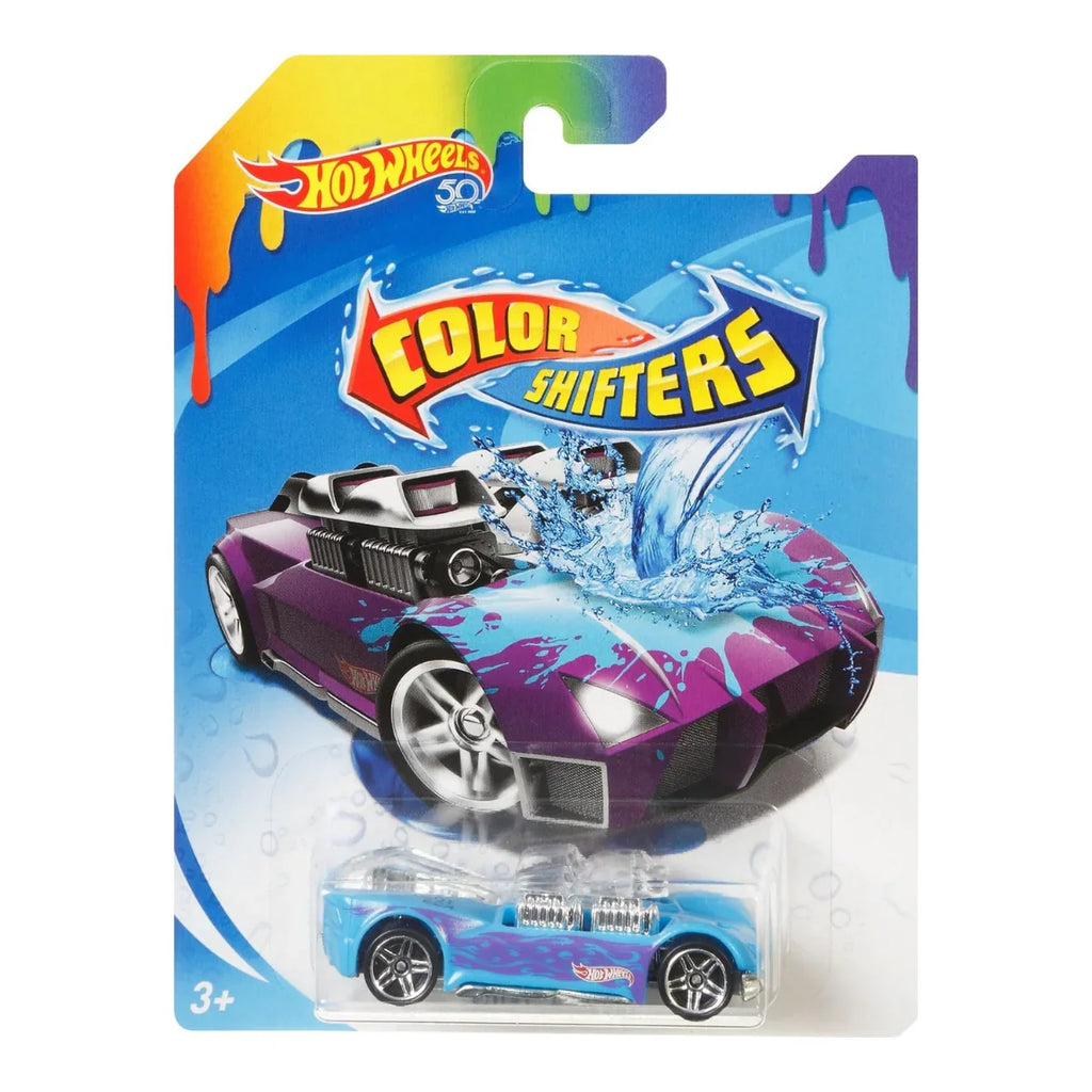 Hot Wheels 1:64 Color Shifters Vehicle Assortment – Multicolor Die-Cast Cars - Naivri