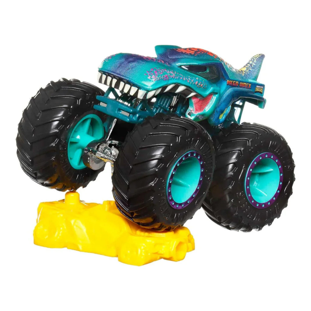 Hot Wheels 2025 Monster Trucks 1:64 Scale Assorted Die-Cast Vehicles – Premium Collectible Set - Naivri