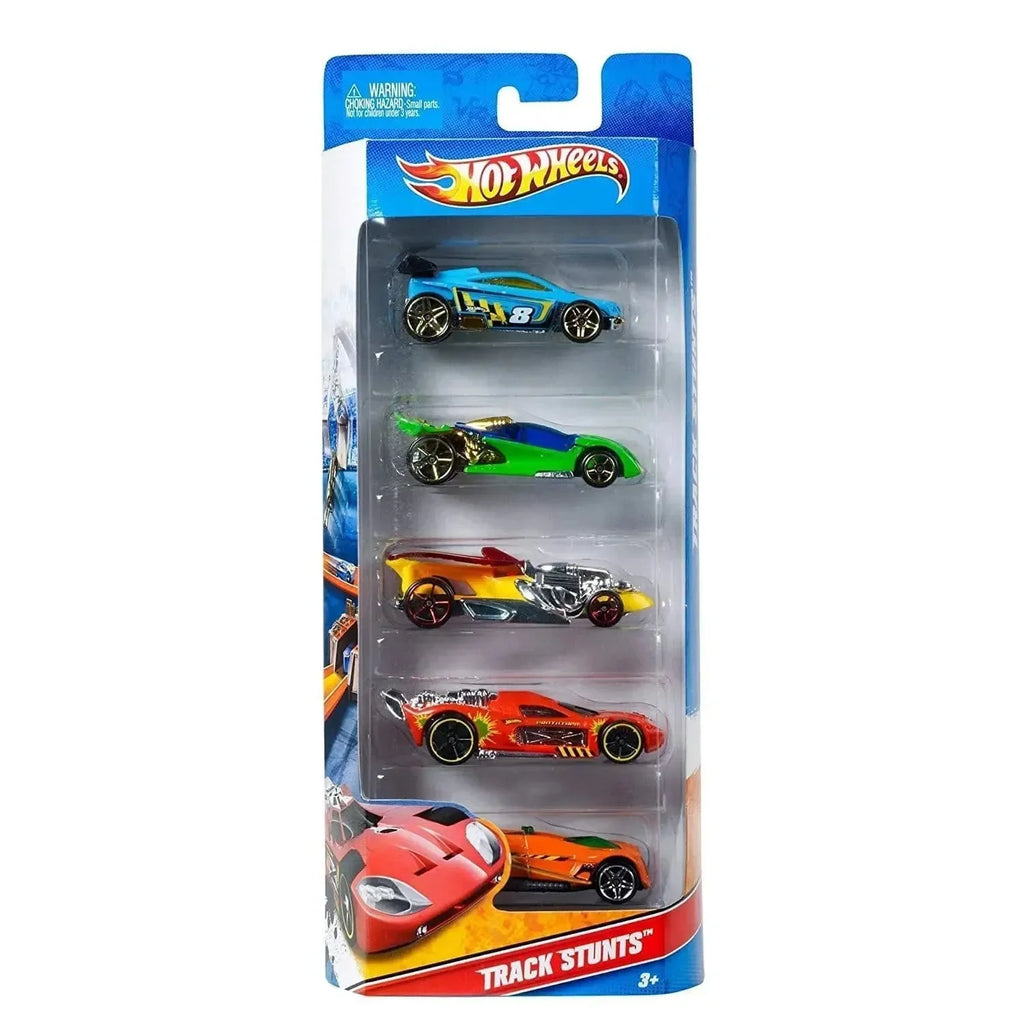 Hot Wheels 5-Car Pack – Assorted Die-Cast Toy Cars for Kids & Collectors (Color & Design May Vary) | Original Mattel Set - Naivri
