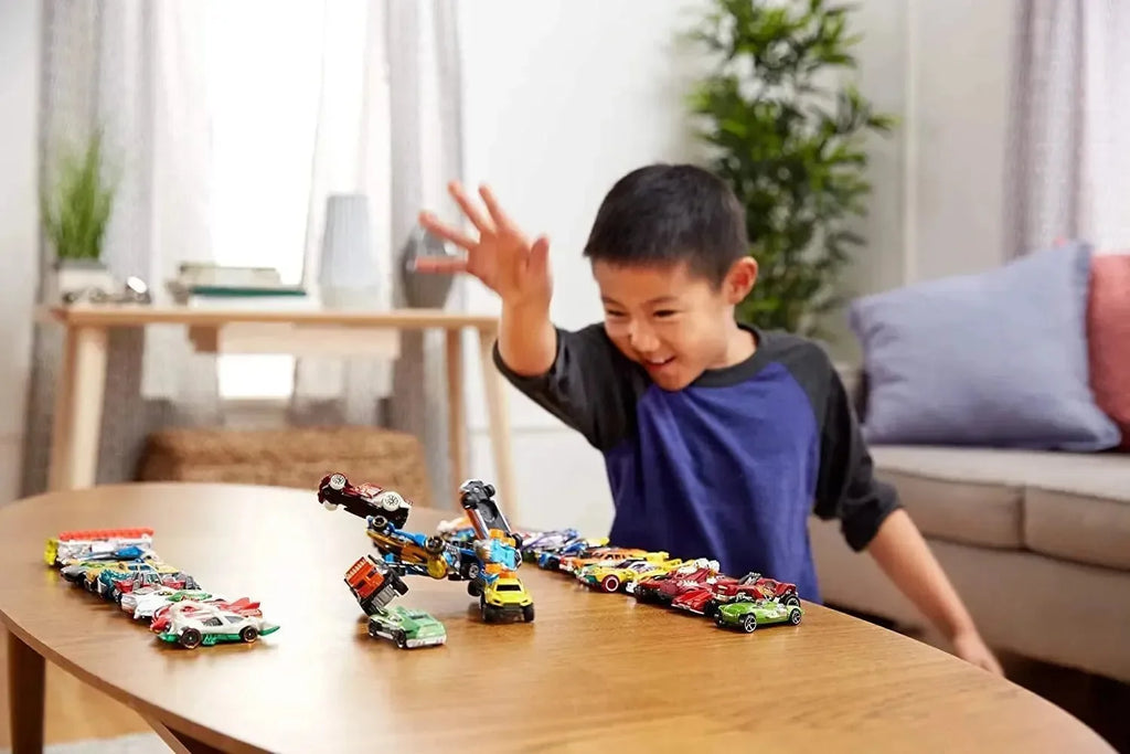 Hot Wheels 5-Car Pack – Assorted Die-Cast Toy Cars for Kids & Collectors (Color & Design May Vary) | Original Mattel Set - Naivri