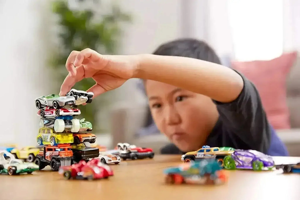 Hot Wheels 5-Car Pack – Assorted Die-Cast Toy Cars for Kids & Collectors (Color & Design May Vary) | Original Mattel Set - Naivri