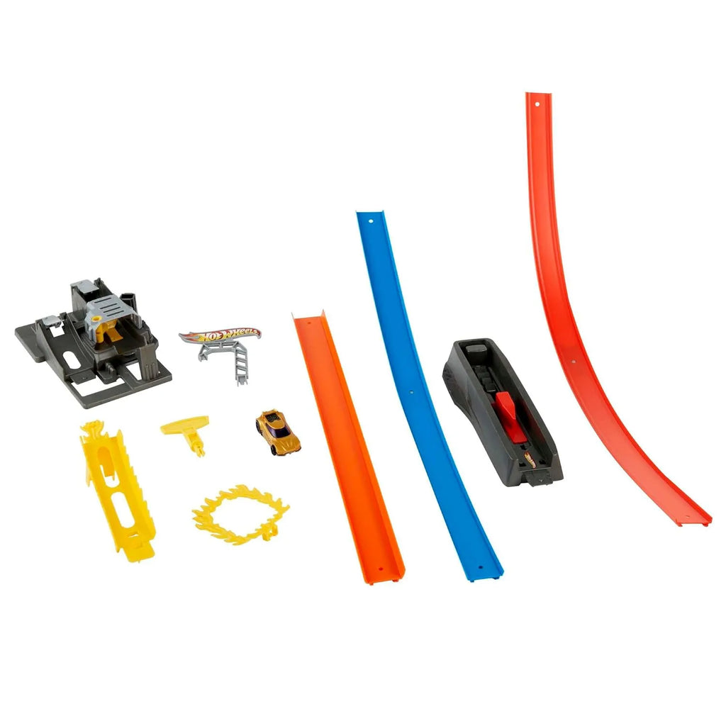 Hot Wheels Energy Track GND92 – High-Speed Loop Track Set with Stunt Challenges - Naivri