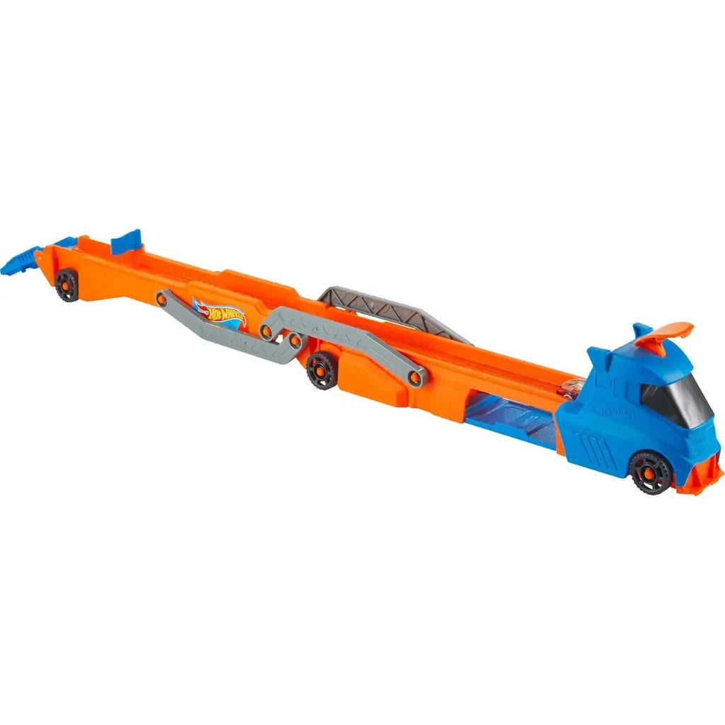 Hot Wheels Speed Track Transporter HYT83 – Multifunctional Storage and Racing Playset for Kids - Naivri