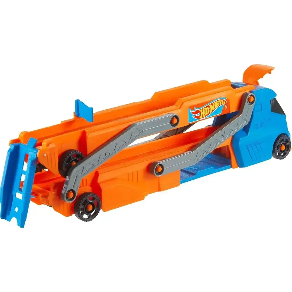 Hot Wheels Speed Track Transporter HYT83 – Multifunctional Storage and Racing Playset for Kids - Naivri