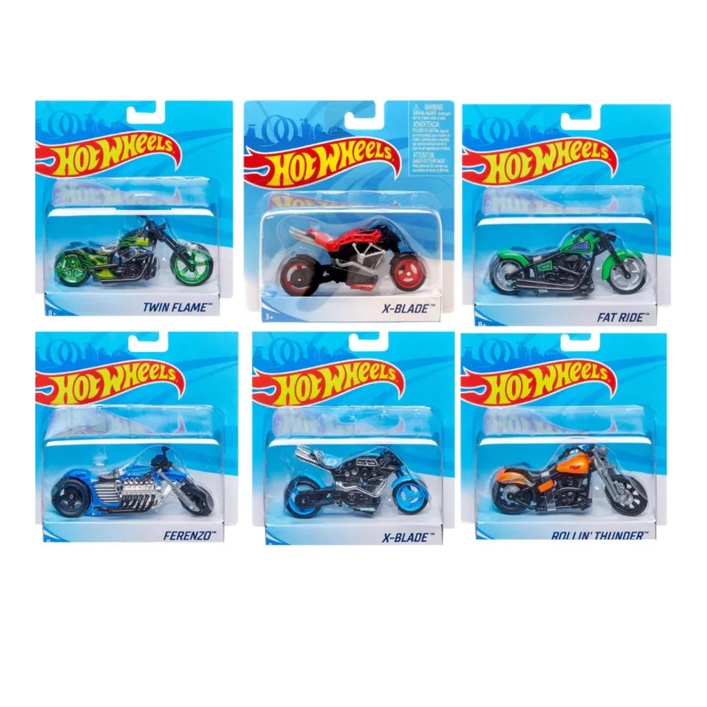 Hot Wheels Street Power Motorcycle 1:18 Scale – Premium Collectible Toy - Naivri