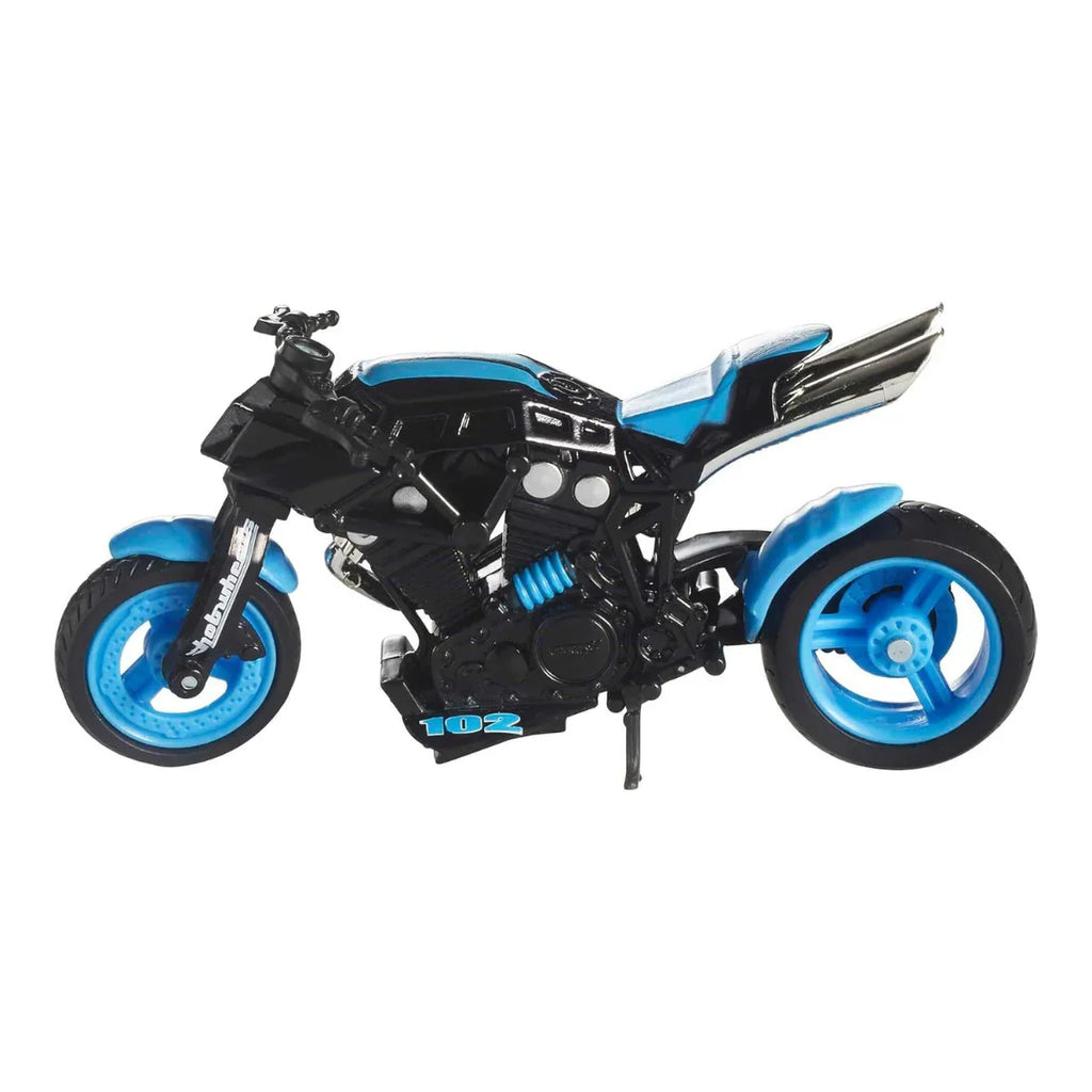 Hot Wheels Street Power Motorcycle 1:18 Scale – Premium Collectible Toy - Naivri