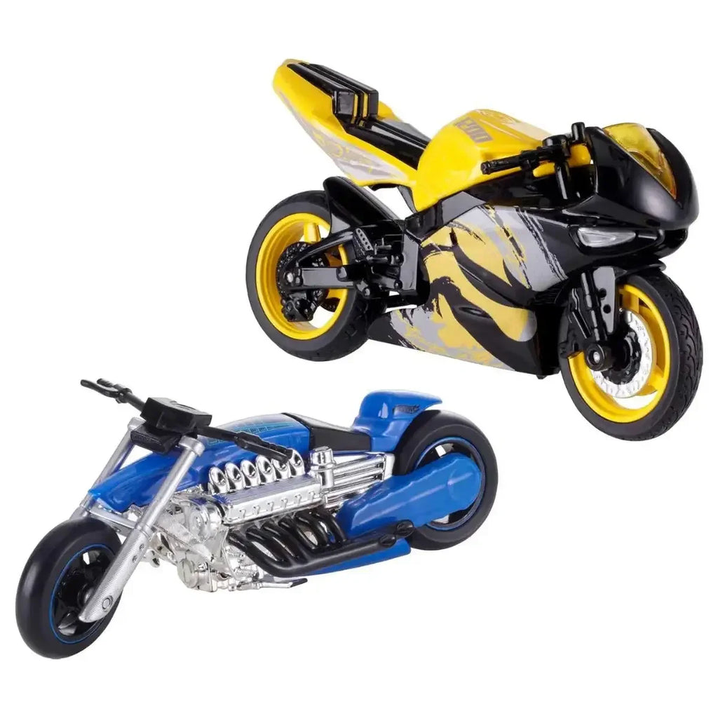 Hot Wheels Street Power Motorcycle 1:18 Scale – Premium Collectible Toy - Naivri