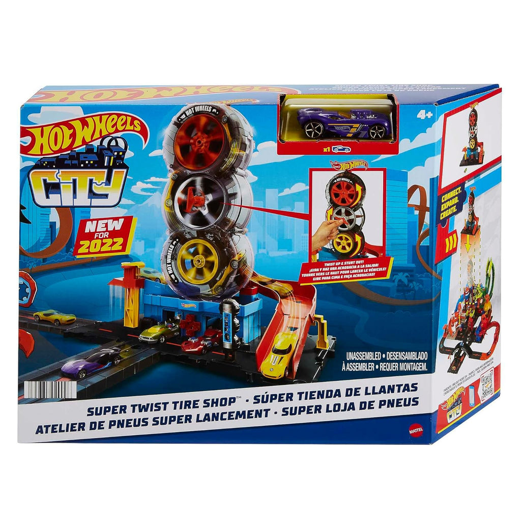 Hotwheels Super Twist Tire Shop HDP02 - Naivri