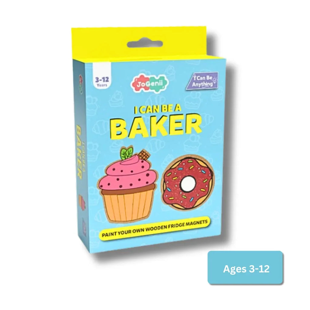 I Can Be a Baker - JoGenii's Mini DIY Kit | Ages 3-99 | Return Gift, Travel Friendly - Naivri
