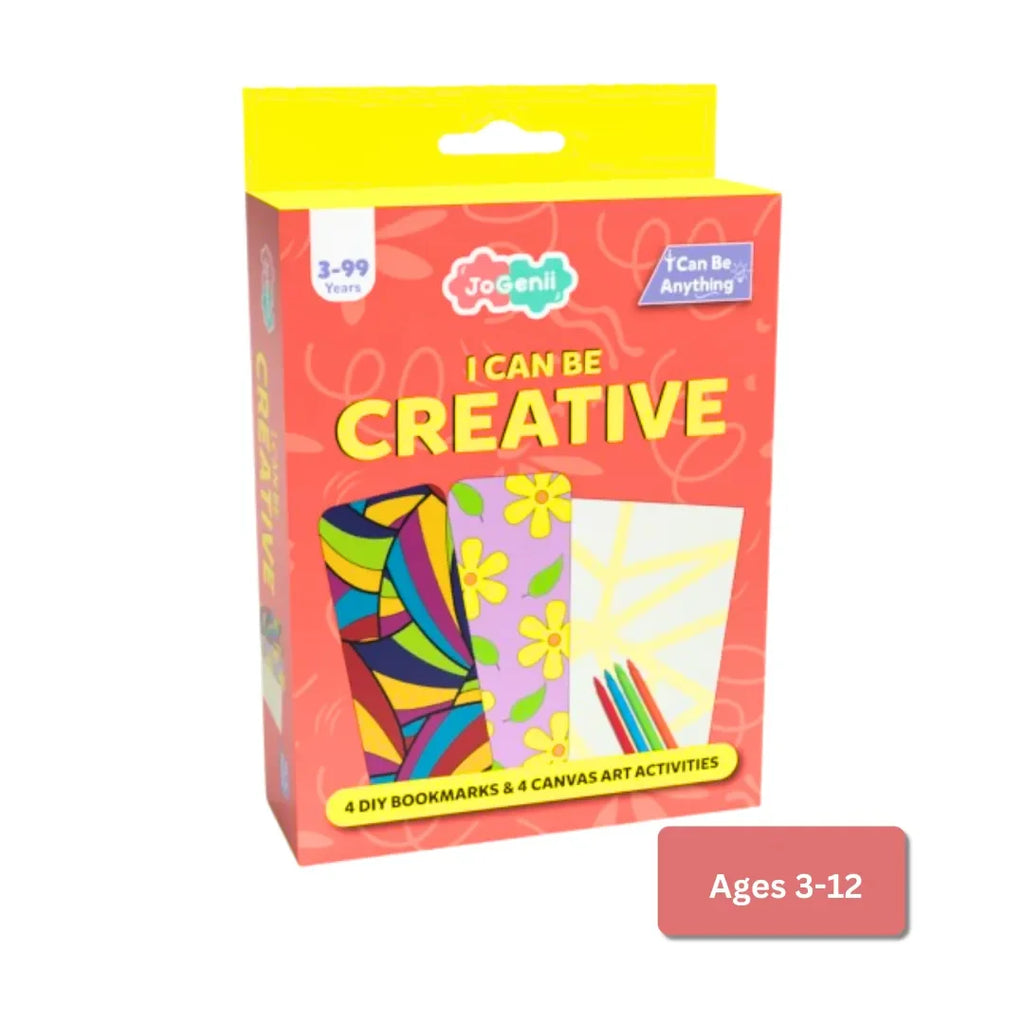 I Can Be Creative - JoGenii's Mini DIY Kit | Ages 3-99 | Return Gift, Travel Friendly - Naivri