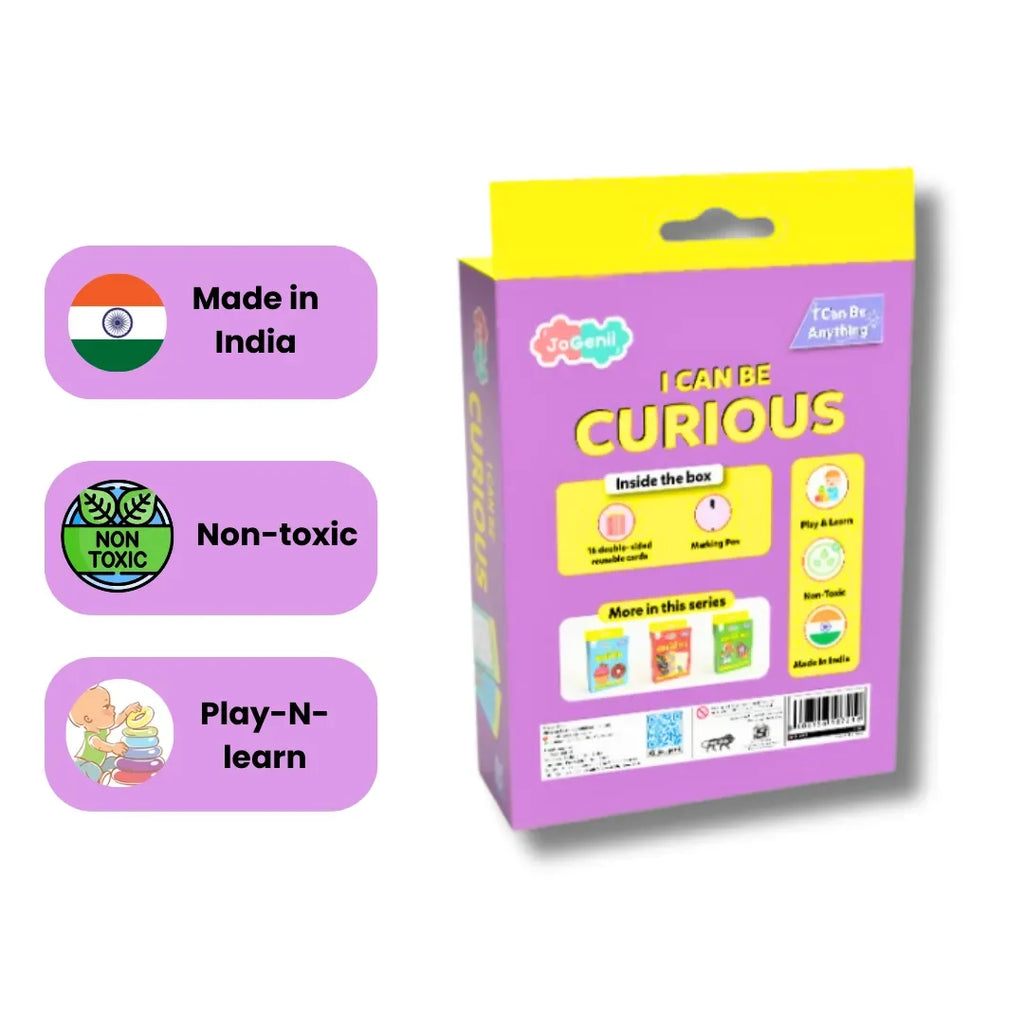 I Can Be Curious - JoGenii's Mini DIY Kit | Ages 3-99 | Return Gift, Travel Friendly - Naivri