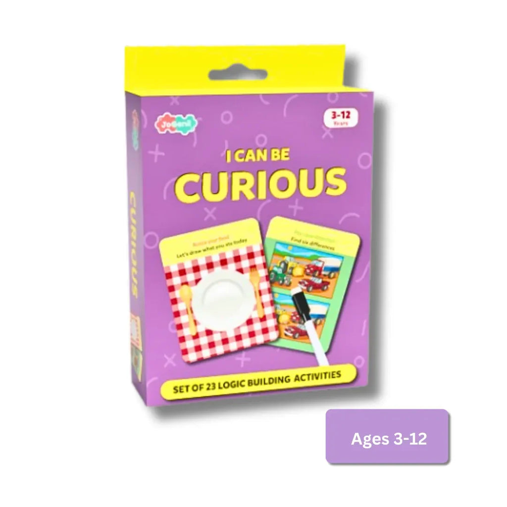 I Can Be Curious - JoGenii's Mini DIY Kit | Ages 3-99 | Return Gift, Travel Friendly - Naivri