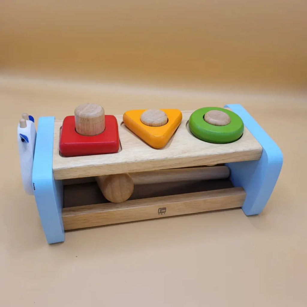 I'M Toy Cow Hammer and Peg Bench - Naivri