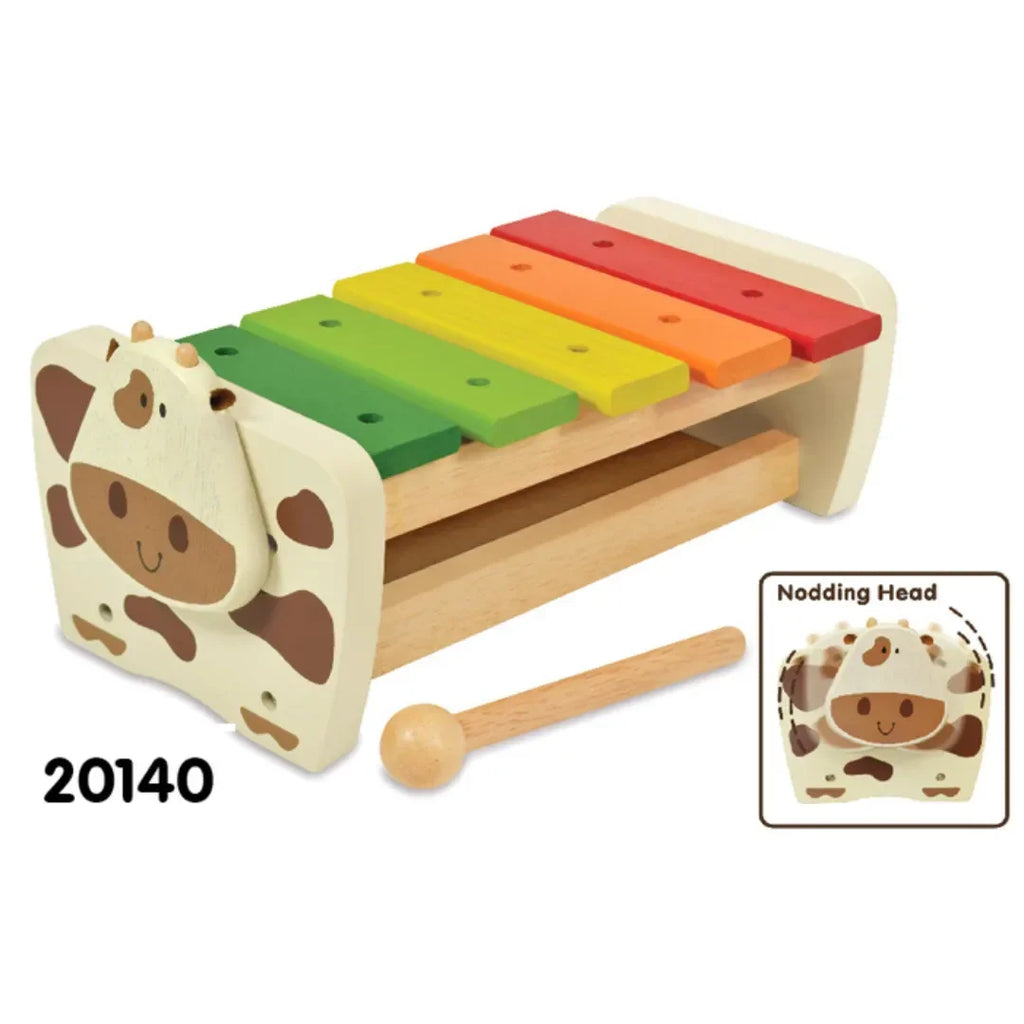 I'M Toy Cow Xylophone Bench - Naivri