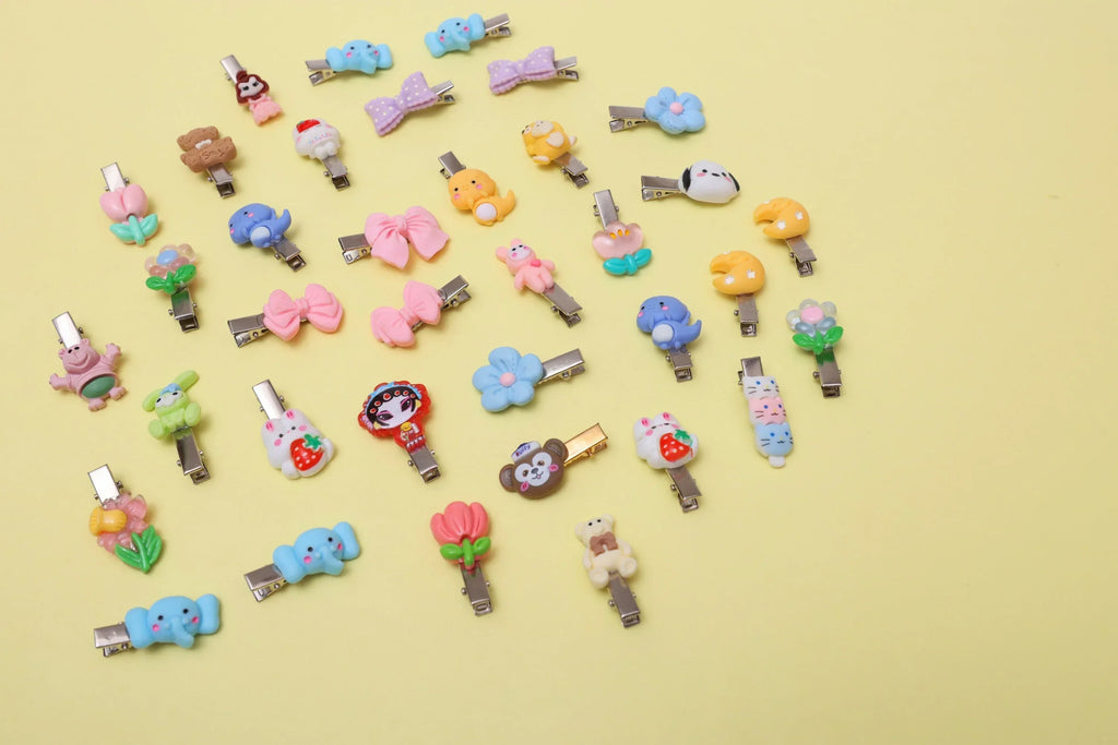 ilearnngrow 26 Pcs Colorful Hair Accessories Hair Clips for Girls Kids Baby Girl Toddlers - Naivri