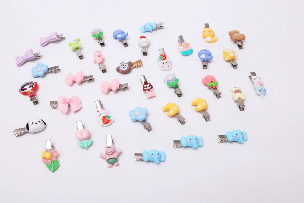 ilearnngrow 26 Pcs Colorful Hair Accessories Hair Clips for Girls Kids Baby Girl Toddlers - Naivri