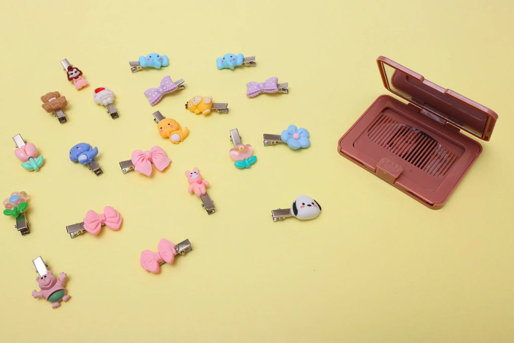 ilearnngrow 26 Pcs Colorful Hair Accessories Hair Clips for Girls Kids Baby Girl Toddlers - Naivri