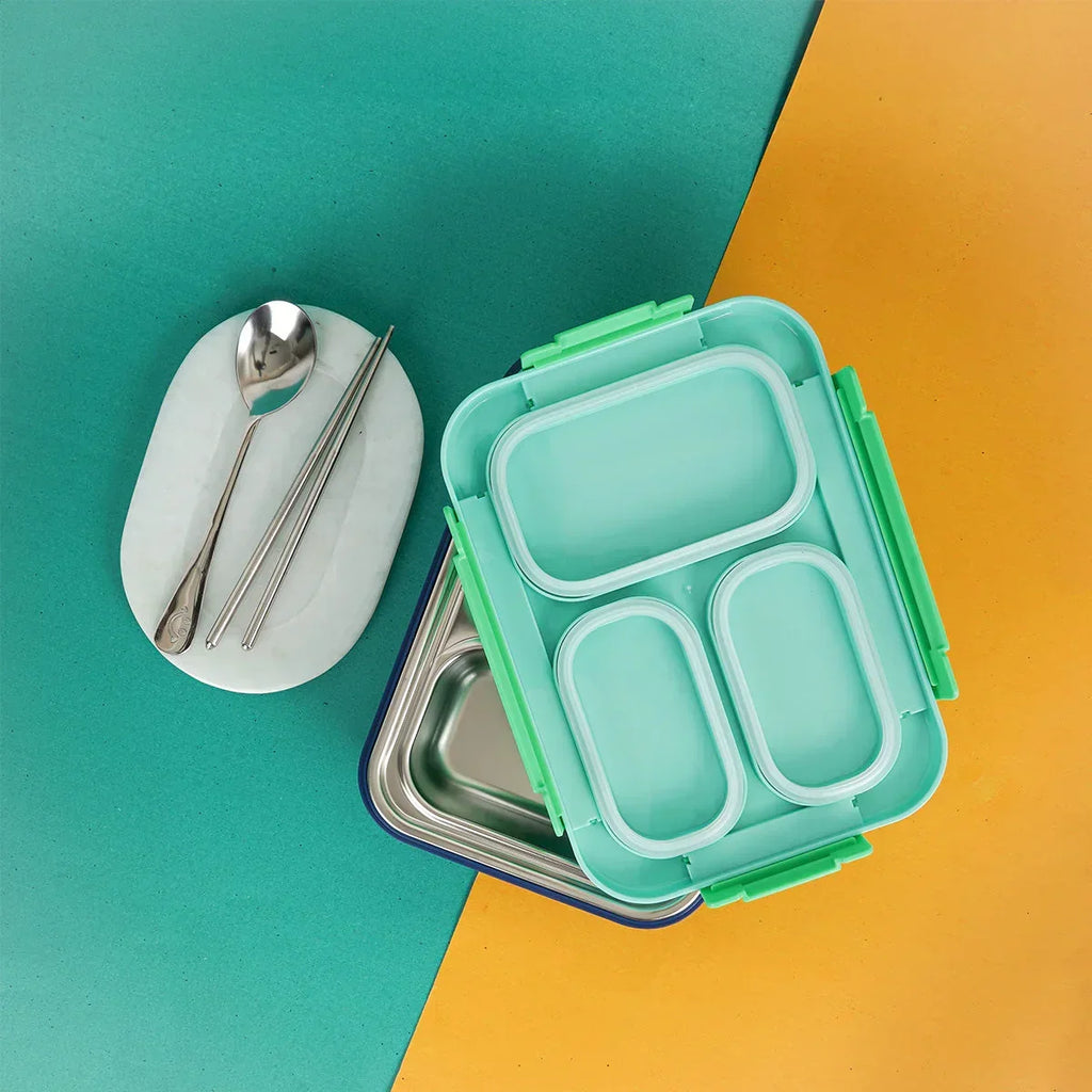 ilearnngrow Bento Box- Dino - Rectangle - Naivri