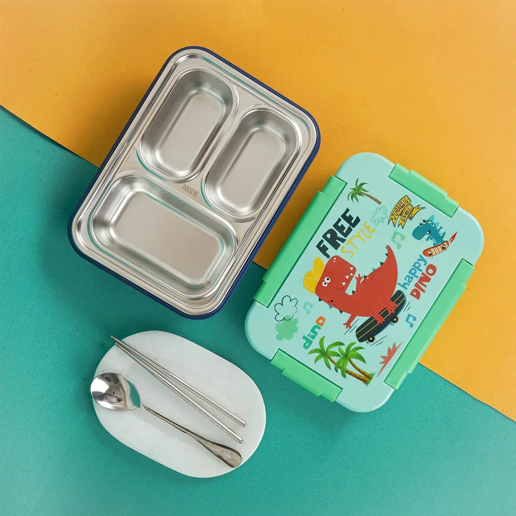 ilearnngrow Bento Box- Dino - Rectangle - Naivri