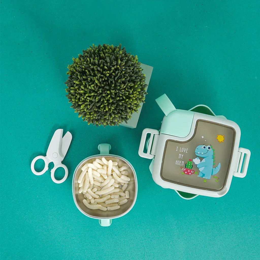 ilearnngrow Bento Box - Dino- Square - Naivri