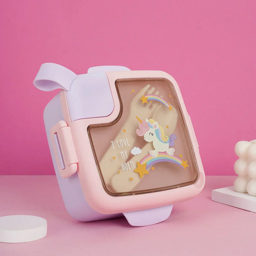 ilearnngrow Bento Box - Unicorn- Square - Naivri